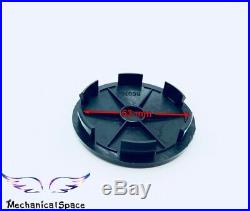 4pcs 68mm Black Wheel Hubs Center Hub Cap Universal Wheel Rim Hub Cover Caps