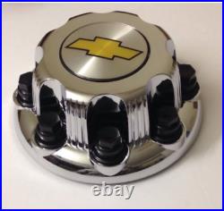 4pcs Chevy Express Van 2500 3500 CHROME Center Hub Caps 9597163 8 LUGS 9597163