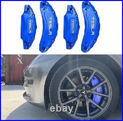 4pcs/set Brake Caliper Covers for Telsa Model 3 Y X S Accessories with Stickers