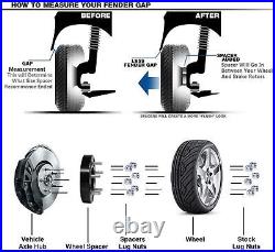 4x 2 8x6.5 to 8x180 Wheel Adapters For Chevy Silverado GMC Sierra 2500 3500 HD 4x 2 8x6.5 to 8x180 Wheel Adapters For Chevy Silverado GMC Sierra 2500 3500 HD