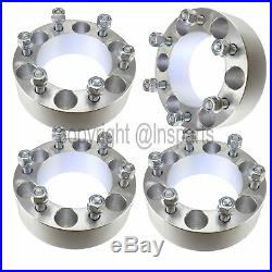 4x 2 Inch Wheel Spacers 6x5.5 Fits Toyota Tacoma Tundra 4 Runner Pickup
