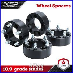 4x 2 Wheel Spacers Adapters 5x4.5 fits Jeep Wrangler TJ, YJ, XJ, KJ, KK, ZJ, MJ