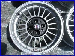 4x CLASSIC OZ BMW ALLOY WHEELS 4x100 ALPINA STYLE 7x15 E21 E30 2002 turbo