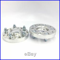 4x Hubcentric Wheel Adapters 5x120 to 5x114.3 12x1.5 studs 25mm 1.0 Inch