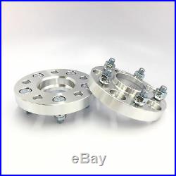 4x Hubcentric Wheel Adapters 5x120 to 5x114.3 12x1.5 studs 25mm 1.0 Inch