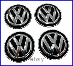 4x Original VW Dynamic Hubcap Hub Cap Lid Spinner for Alloy Wheels 4x Original VW Dynamic Hubcap Hub Cap Lid Spinner for Alloy Wheels