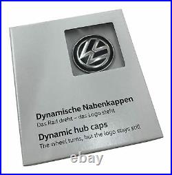4x Original VW Dynamic Hubcap Hub Cap Lid Spinner for Alloy Wheels 4x Original VW Dynamic Hubcap Hub Cap Lid Spinner for Alloy Wheels