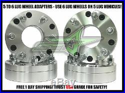 5x135 To 6x135 Wheel Adapters 2 Inch 14x2.0 Use 6 Lug Wheels On 5 Lug Trucks
