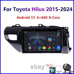 6-64GB Android 13 For Toyota Hilux 2015-23 Carplay Car Stereo Radio WIFI GPS BT 6-64GB Android 13 For Toyota Hilux 2015-23 Carplay Car Stereo Radio WIFI GPS BT
