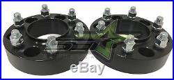 6x135 Wheel Spacers 1.5 Inch Fits Ford F150 Expedition Navigator +24 Spline Lugs