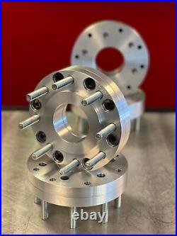 6x5.5-8x6.5 Conversion 1.5 Wheel Spacers (4) by BORA Off Road Made the In USA