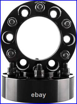 6x5.5 Hub Centric Wheel Spacers 2 Inch For 2022+ Toyota Tundra Sequoia 14x1.5 6x5.5 Hub Centric Wheel Spacers 2 Inch For 2022+ Toyota Tundra Sequoia 14x1.5