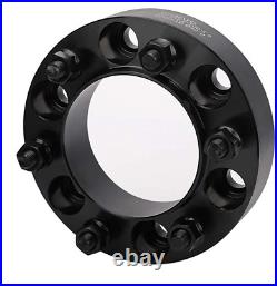 6x5.5 Hub Centric Wheel Spacers 2 Inch For 2022+ Toyota Tundra Sequoia 14x1.5 6x5.5 Hub Centric Wheel Spacers 2 Inch For 2022+ Toyota Tundra Sequoia 14x1.5