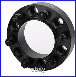 6x5.5 Hub Centric Wheel Spacers 2 Inch For 2022+ Toyota Tundra Sequoia 14x1.5 6x5.5 Hub Centric Wheel Spacers 2 Inch For 2022+ Toyota Tundra Sequoia 14x1.5