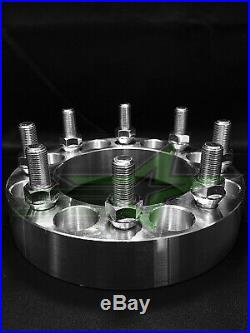 8x200 To 8x200 Wheel Spacers Adapters Ford F-350 Super Duty Dually 2 Inch