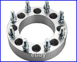 8x200 Wheel Spacers 2 Inch For 2005-2022 Ford F-350 Super Duty Dually 14x1.5 1pc