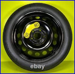 99-18 Volvo P3 S60 XC70 XC60 S80 V60 COMPACT SPARE TIRE DONUT WHEEL 125/80R17 99-18 Volvo P3 S60 XC70 XC60 S80 V60 COMPACT SPARE TIRE DONUT WHEEL 125/80R17