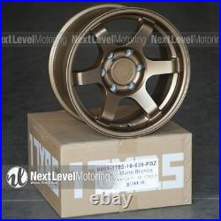 9six9 Six-1 17x8.5 6x139.7 Bronze Te37 Style Wheels Fits Toyota Tacoma Trd Pro 9six9 Six-1 17x8.5 6x139.7 Bronze Te37 Style Wheels Fits Toyota Tacoma Trd Pro