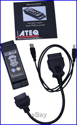 ATEQ QUICKSET TPMS RESET TOOL Works with most Asian import vehicles