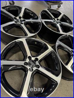 AUDI Q5 20 2013-2017 8R0601025BP 8R0601025AF 58929 Refinished SET Black/Machined AUDI Q5 20 2013-2017 8R0601025BP 8R0601025AF 58929 Refinished SET Black/Machined