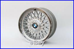 BMW 16 BBS #5 CUSTOM POLISHED 4x100 Genuine Factory OEM Wheels E30 E21 E10 2002
