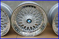 BMW 4x100 E30 BBS 17 #5 OEM Custom Wheels E21 E10 Z1 325is 318is 325i 318i 320is