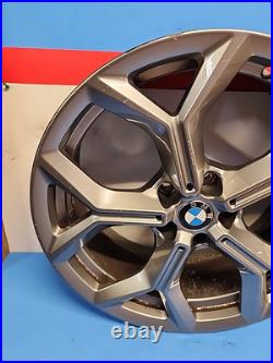 BMW X3 X4 2020 2021 2022 19 OEM Wheel Rim Style 693 36116877327 6877327 BMW X3 X4 2020 2021 2022 19 OEM Wheel Rim Style 693 36116877327 6877327