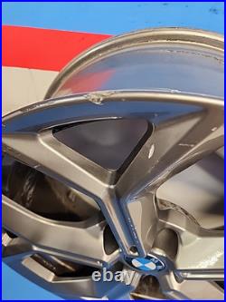 BMW X3 X4 2020 2021 2022 19 OEM Wheel Rim Style 693 36116877327 6877327 BMW X3 X4 2020 2021 2022 19 OEM Wheel Rim Style 693 36116877327 6877327