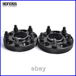 BONOSS 2Pc 1 inch 5x115 Wheel Spacers for Cadillac ATS ATS-L CT4-V ELR W. Nuts