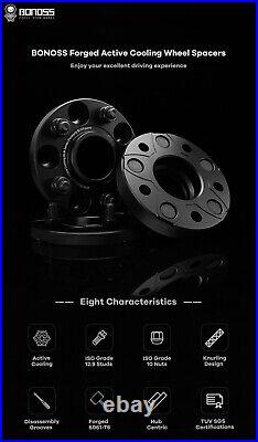 BONOSS 4Pc 20mm Adapter 5x120 Wheel Spacers for Acura Integra Type S 2024 2025