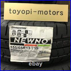 BRIDGESTONE Genuine NEWNO 155/65R13 Long Life 155 65 13 Tires PSR08417 4Set BRIDGESTONE Genuine NEWNO 155/65R13 Long Life 155 65 13 Tires PSR08417 4Set