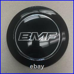 Bmf Center Cap, Snap-in, 8 Lug, Gloss Black, Universal Tall Fit, Oem 4-pack
