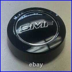 Bmf Wheels Center Cap, 8 Lug, Gloss Black, Short, Oem 4 Pack