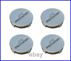 Bmw Ac Schnitzer Silver Wheel Center Cap 75mm For Type II Type III Oem Set Of 4 Bmw Ac Schnitzer Silver Wheel Center Cap 75mm For Type II Type III Oem Set Of 4