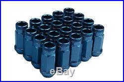 Bmw Stud Conversion Kit Includes 20 Racing Studs And 20 Blue Racing Lug Nuts
