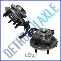 Both (2) New Complete Front Wheel Hub and Bearing Assembly with ABS for Explorer