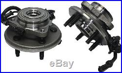 Both (2) New Complete Front Wheel Hub and Bearing Assembly with ABS for Explorer