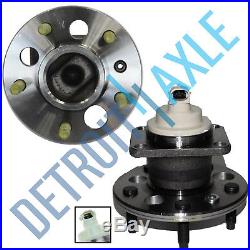 Both (2) New REAR Wheel Hub and Bearing Assembly for GM with 4-Wheel ABS Disc