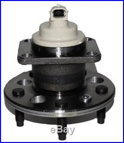 Both (2) New REAR Wheel Hub and Bearing Assembly for GM with 4-Wheel ABS Disc