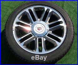 Brand NEW Real Genuine OEM Factory GM Cadillac Escalade 22 inch Wheel CENTER CAP