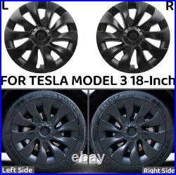 Brand New (SET OF 4) Tesla Model 3 Wheel Covers 18 Inches