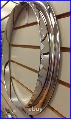 CHEVY CHEVELLE CAMARO 5-Spoke Wheel TRIM RINGS & CENTER CAPS SET