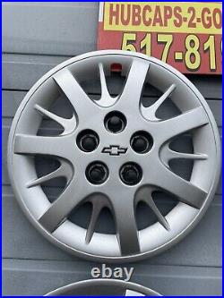 Chevrolet Impala 2000-05 Set 4 Hubcaps Oem 16 Repainted Textured Some Cracks Chevrolet Impala 2000-05 Set 4 Hubcaps Oem 16 Repainted Textured Some Cracks