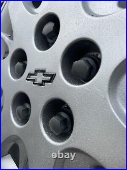 Chevrolet Impala 2000-05 Set 4 Hubcaps Oem 16 Repainted Textured Some Cracks Chevrolet Impala 2000-05 Set 4 Hubcaps Oem 16 Repainted Textured Some Cracks