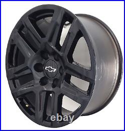 Chevy Silverado 2020-2024 Genuine Factory Oem 20 Gloss Black Wheel Rim 5913