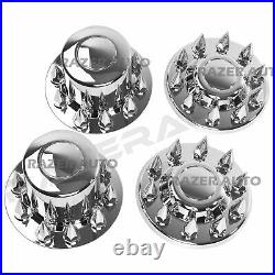Chrome 19.5 Front+Rear Wheel Center Hub Cap 10 Lug Axle for 12-19 Dodge RAM Chrome 19.5 Front+Rear Wheel Center Hub Cap 10 Lug Axle for 12-19 Dodge RAM