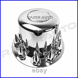 Chrome 19.5 Front+Rear Wheel Center Hub Cap 10 Lug Axle for 12-19 Dodge RAM Chrome 19.5 Front+Rear Wheel Center Hub Cap 10 Lug Axle for 12-19 Dodge RAM