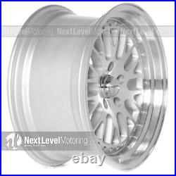 Circuit Performance Cp21 17x9 5x114.3 +20 Silver/machined Wheels (set Of 4)
