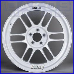 ENKEI RPF1 Wheels 17x9 5x100 +35 Offset WHITE Single Rim for WRX BRZ FRS