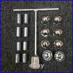 FORD F450 F550 19.5 2005-2017 Stainless Dually Wheel Simulators Bolt on 10 lugs